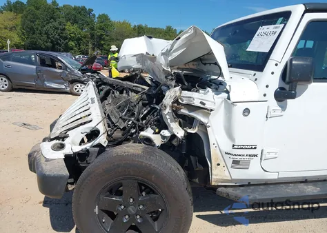 2018 Jeep Wrangler Jk Unlimited Sport 4X4 from USA, damaged, VIN 1C4BJWDG2JL890338